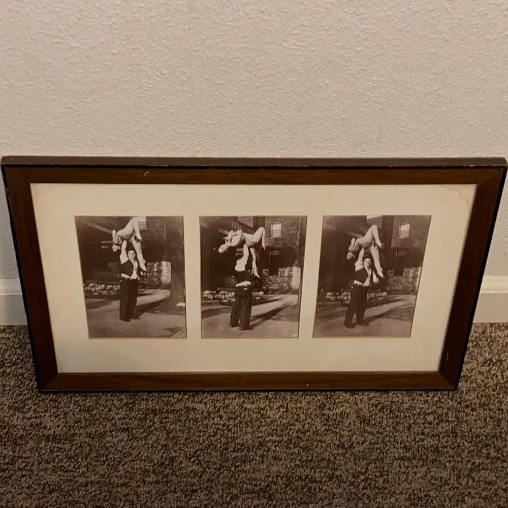 Classic Brown Wooden Picture Frame